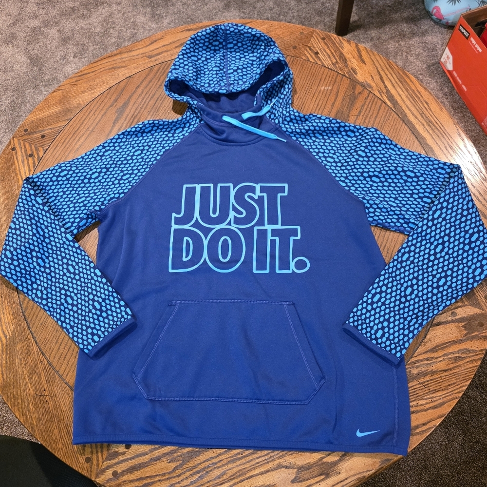 nike blue sweatshirt